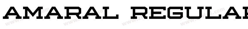Amaral Regular字体转换 Amaral Regular字体转换